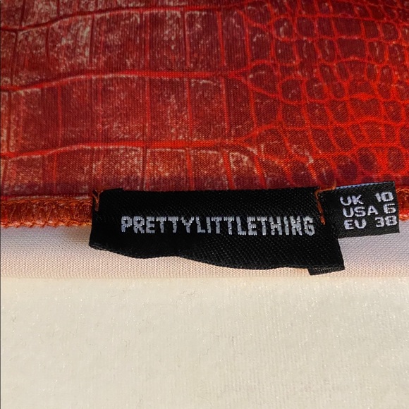 Halter snake print bodycon dress - Picture 4 of 4